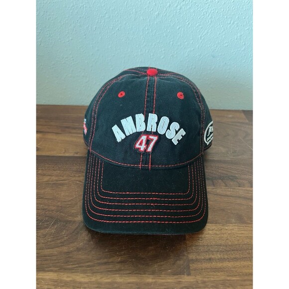 Ambrose JTG Daugherty Racing Little Debbie Hat #47 Adjustable Black NASCAR - Picture 1 of 7